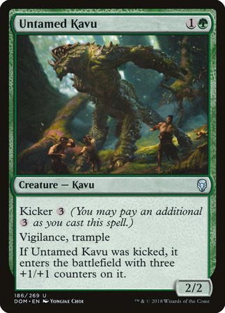 Untamed Kavu [Dominaria] | Jack's On Queen