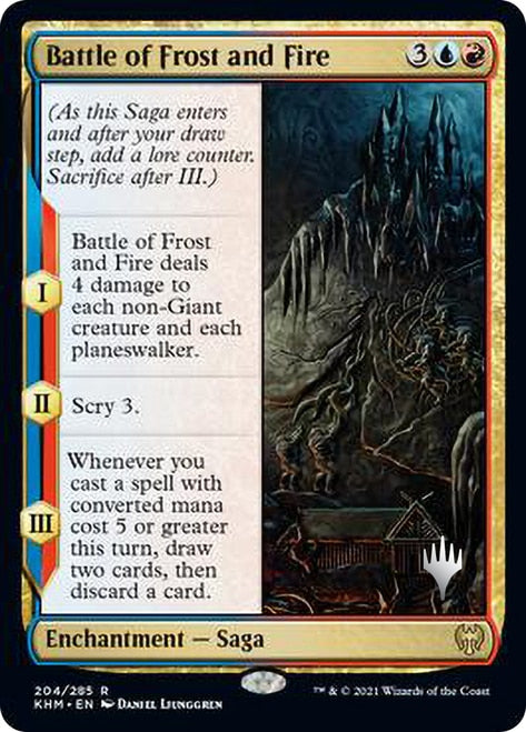 Battle of Frost and Fire [Kaldheim Promo Pack] | Jack's On Queen