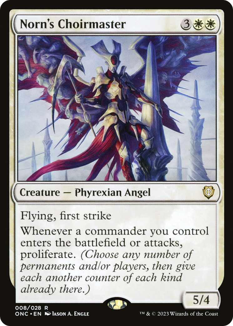Norn's Choirmaster [Phyrexia: All Will Be One Commander] | Jack's On Queen