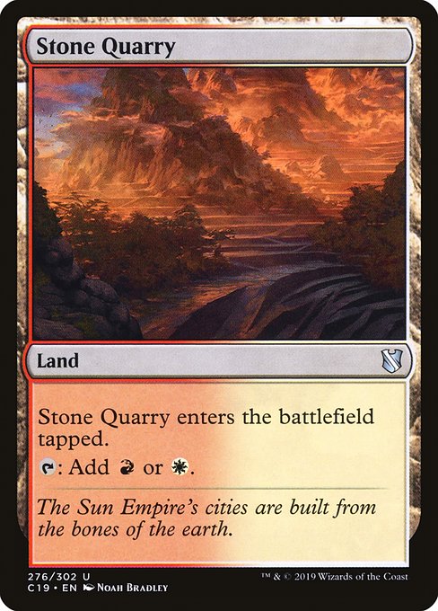 Stone Quarry [Commander 2019] | Jack's On Queen