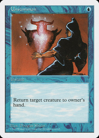 Unsummon [Fifth Edition] | Jack's On Queen
