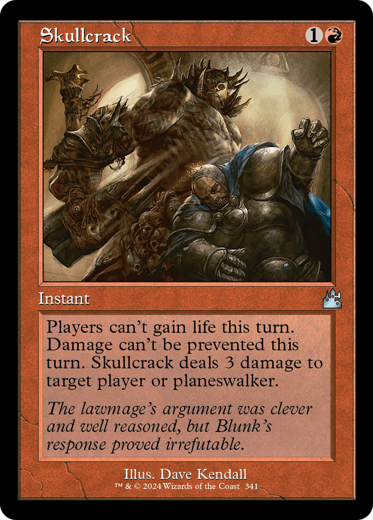 Skullcrack (Retro Frame) [Ravnica Remastered] | Jack's On Queen