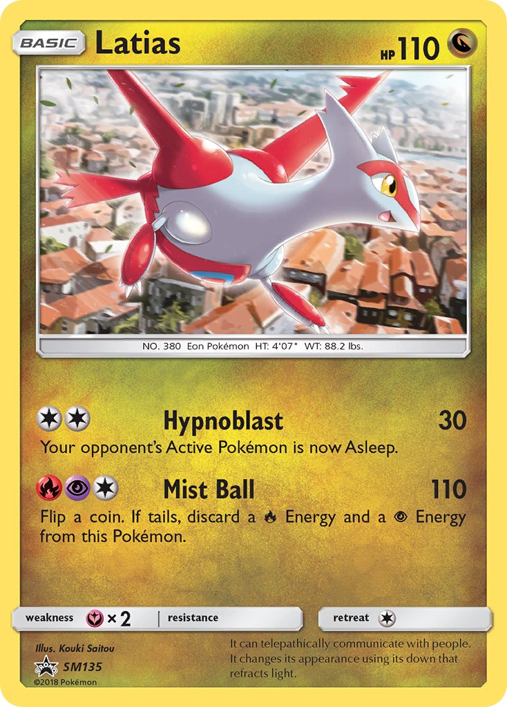 Latias (SM135) [Sun & Moon: Black Star Promos] | Jack's On Queen