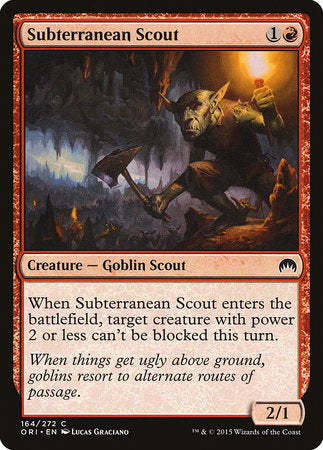 Subterranean Scout [Magic Origins] | Jack's On Queen