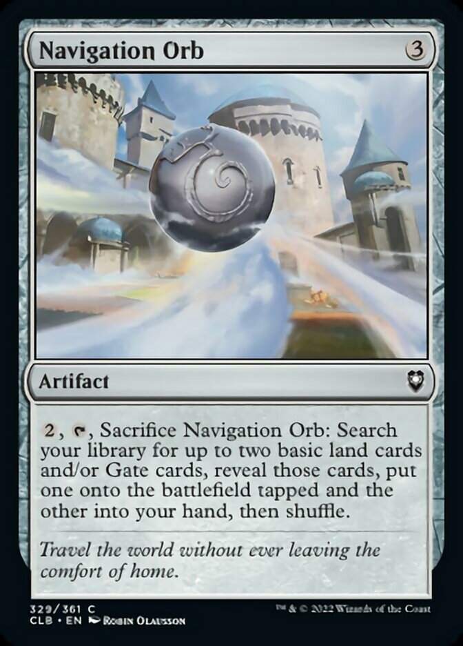Navigation Orb [Commander Legends: Battle for Baldur's Gate] | Jack's On Queen
