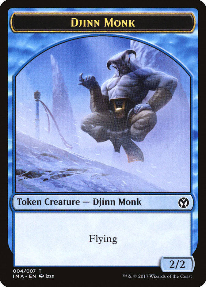 Djinn Monk [Iconic Masters Tokens] | Jack's On Queen