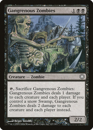 Gangrenous Zombies [Coldsnap Theme Decks] | Jack's On Queen