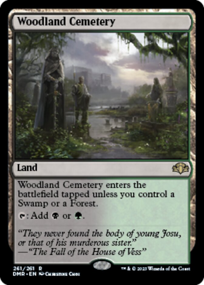 Woodland Cemetery [Dominaria Remastered] | Jack's On Queen