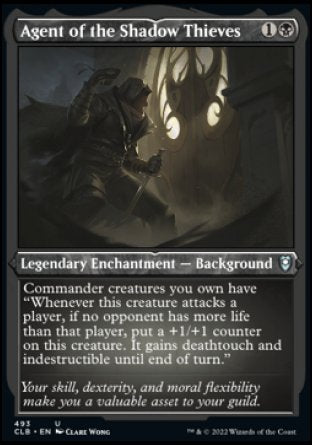 Agent of the Shadow Thieves (Foil Etched) [Commander Legends: Battle for Baldur's Gate] | Jack's On Queen