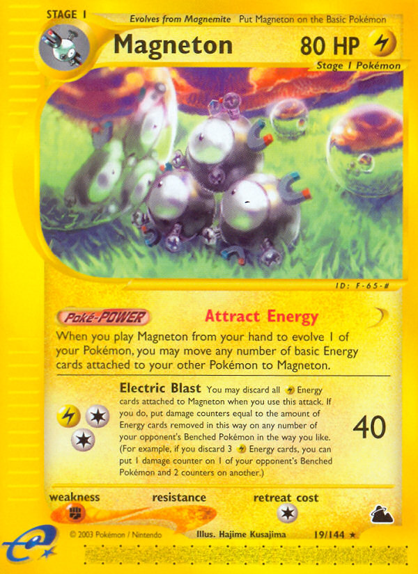 Magneton (19/144) [Skyridge] | Jack's On Queen