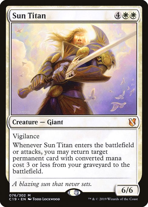 Sun Titan [Commander 2019] | Jack's On Queen