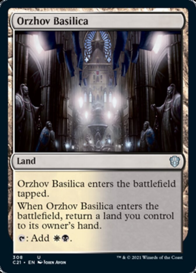 Orzhov Basilica [Commander 2021] | Jack's On Queen