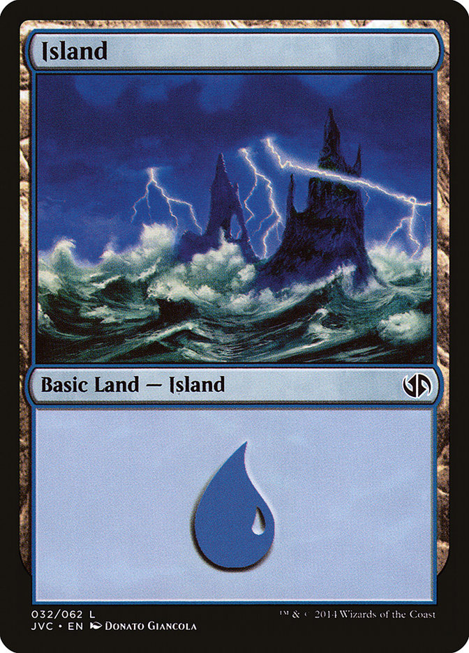 Island (32) [Duel Decks Anthology] | Jack's On Queen