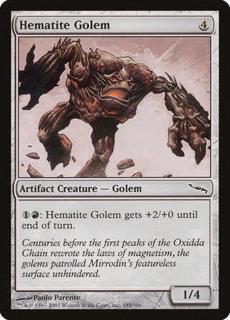 Hematite Golem [Mirrodin] | Jack's On Queen