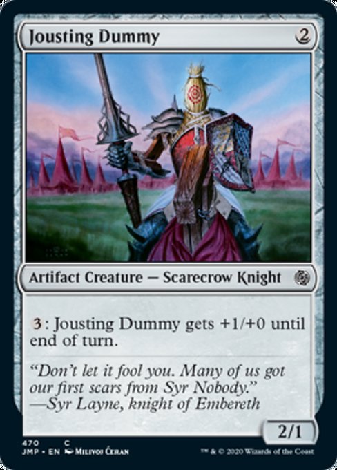 Jousting Dummy [Jumpstart] | Jack's On Queen