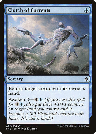 Clutch of Currents [Battle for Zendikar] | Jack's On Queen
