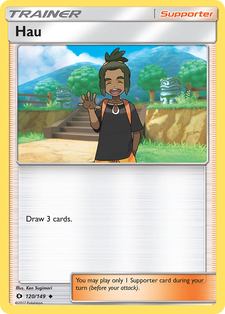 Hau (120/149) [Sun & Moon: Base Set] | Jack's On Queen