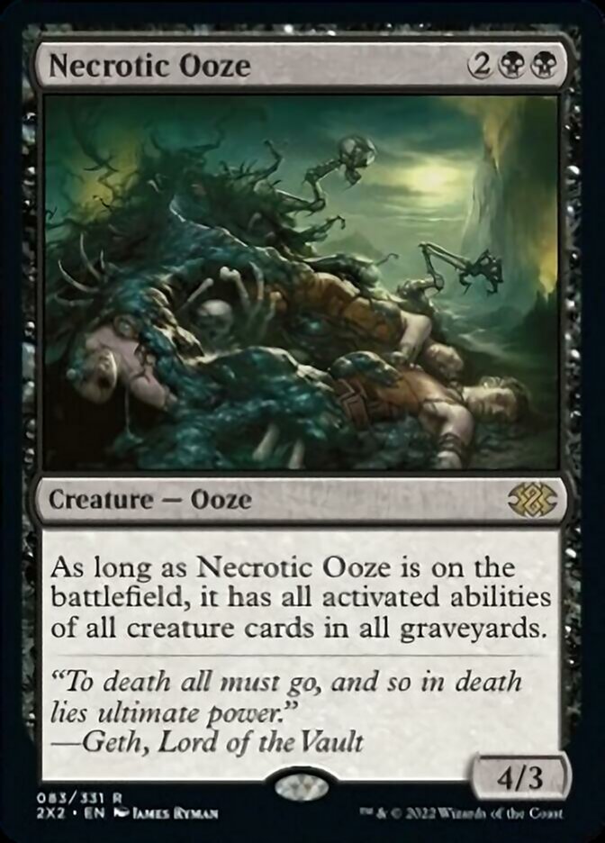 Necrotic Ooze [Double Masters 2022] | Jack's On Queen