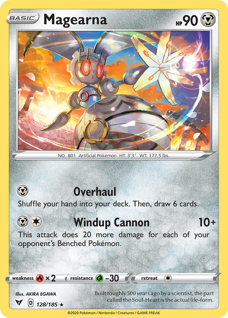 Magearna (128/185) [Sword & Shield: Vivid Voltage] | Jack's On Queen
