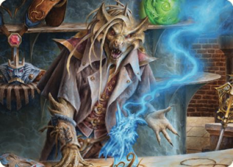 Renari, Merchant of Marvels Art Card [Commander Legends: Battle for Baldur's Gate Art Series] | Jack's On Queen