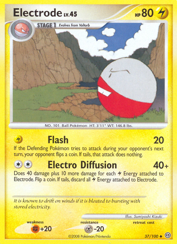 Electrode (37/100) [Diamond & Pearl: Stormfront] | Jack's On Queen