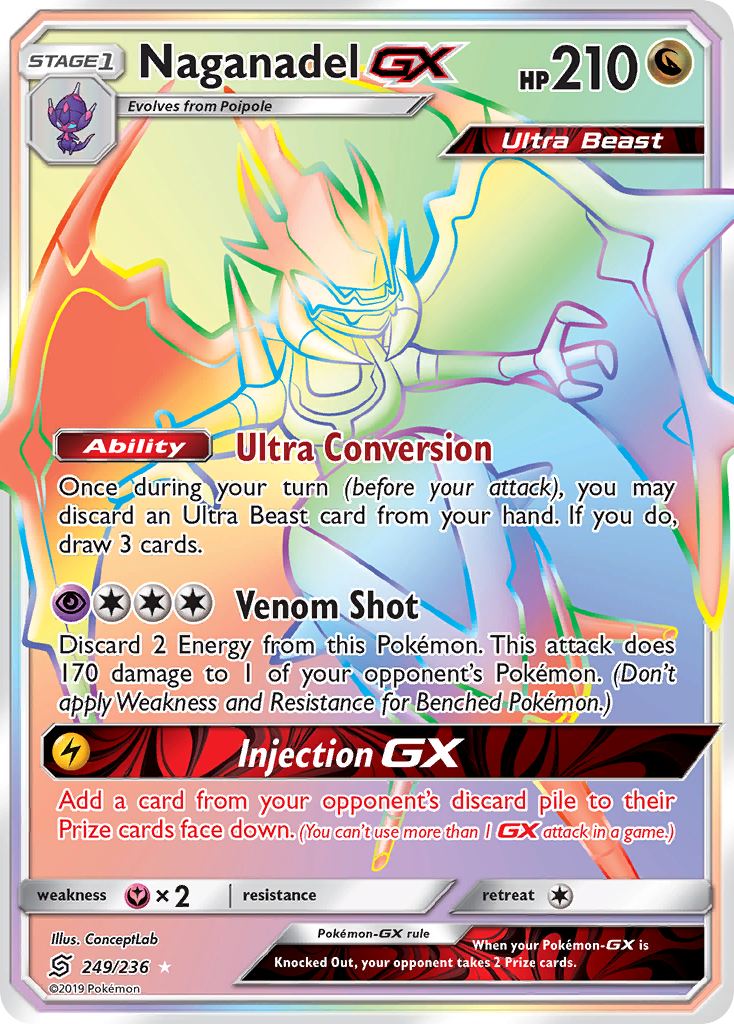 Naganadel GX (249/236) [Sun & Moon: Unified Minds] | Jack's On Queen