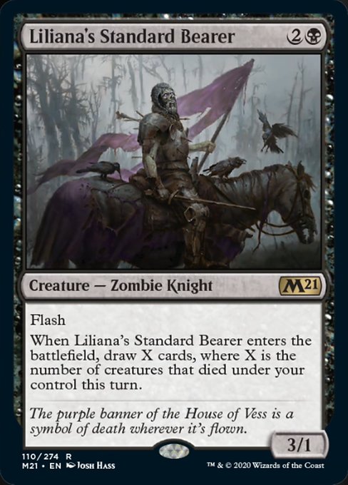 Liliana's Standard Bearer [Core Set 2021] | Jack's On Queen