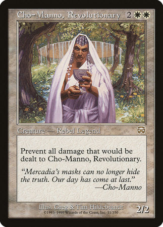 Cho-Manno, Revolutionary [Mercadian Masques] | Jack's On Queen