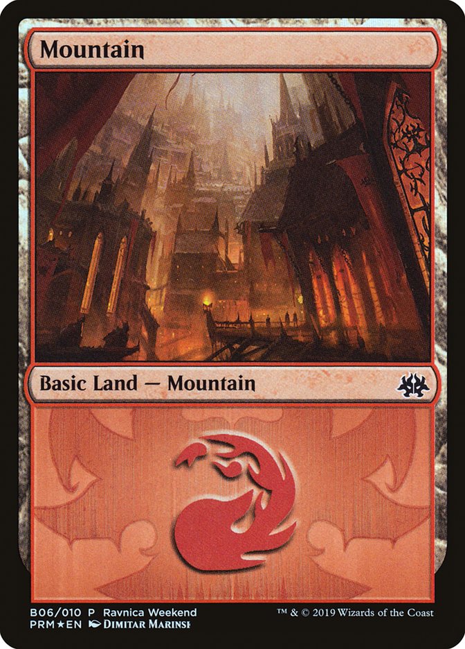 Mountain (B06) [Ravnica Allegiance Guild Kit] | Jack's On Queen