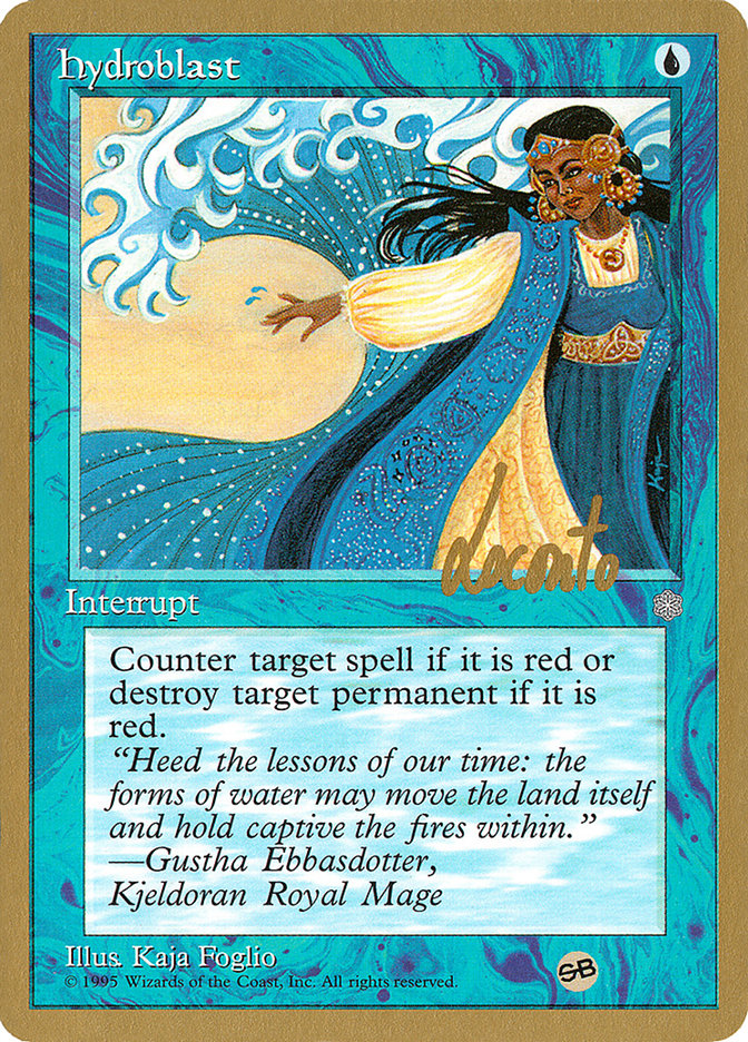 Hydroblast (Michael Loconto) (SB) [Pro Tour Collector Set] | Jack's On Queen