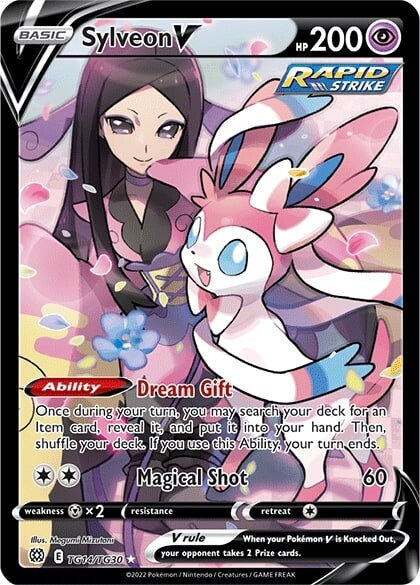 Sylveon V (TG14/TG30) [Sword & Shield: Brilliant Stars] | Jack's On Queen