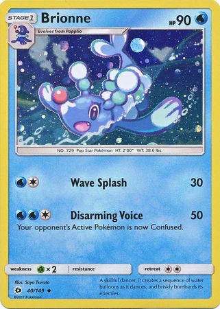 Brionne (40/149) (Cosmos Holo) [Sun & Moon: Base Set] | Jack's On Queen