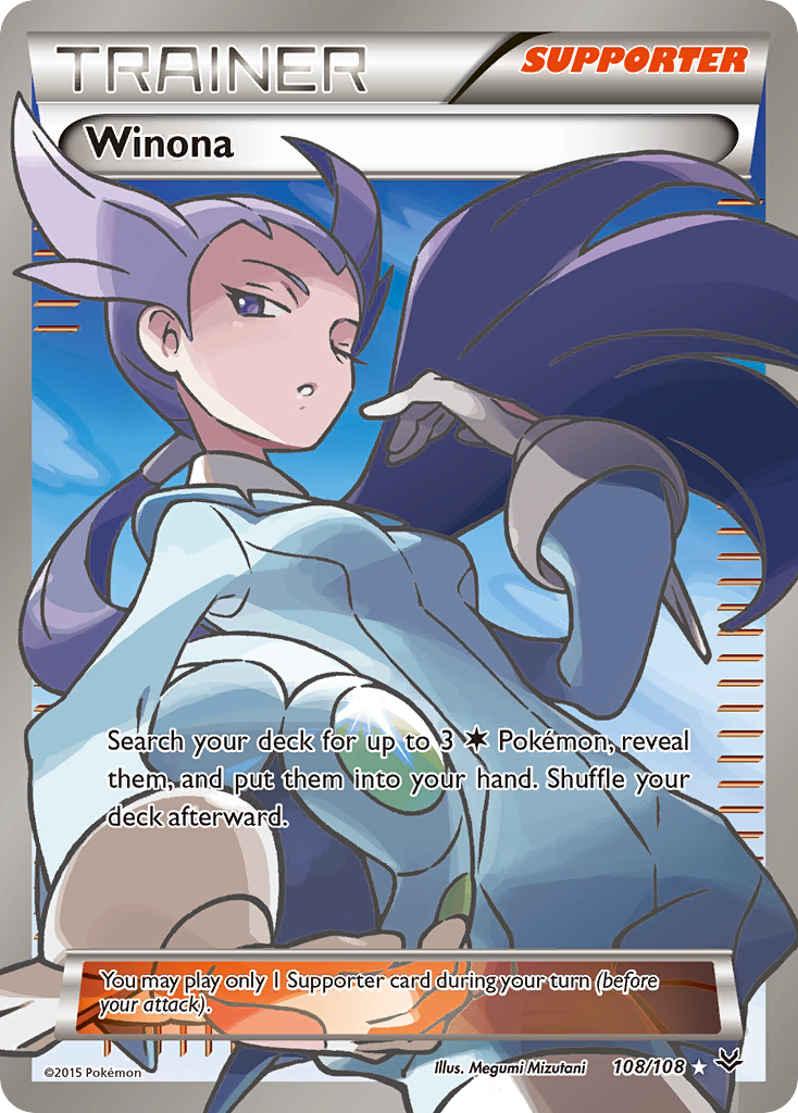 Winona (108/108) [XY: Roaring Skies] | Jack's On Queen