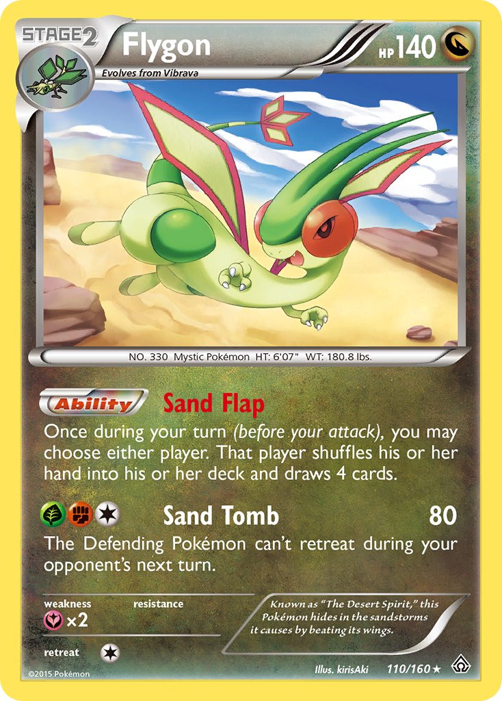 Flygon (110/160) (Cosmos Holo) (Blister Exclusive) [XY: Primal Clash] | Jack's On Queen