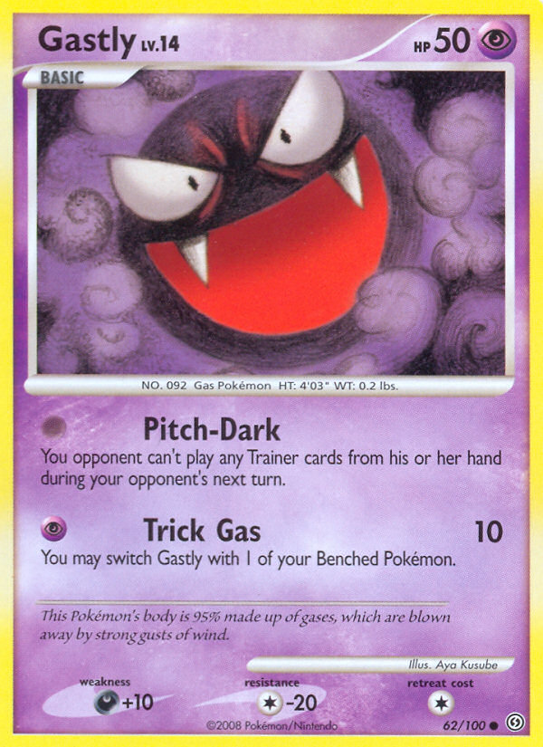 Gastly (62/100) [Diamond & Pearl: Stormfront] | Jack's On Queen