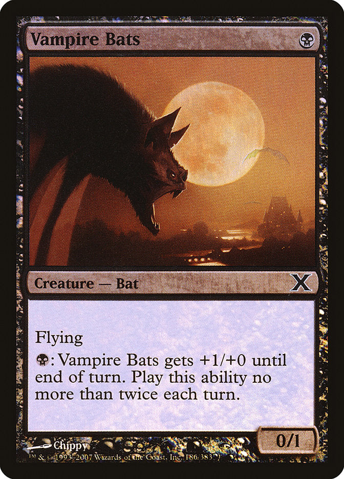 Vampire Bats (Premium Foil) [Tenth Edition] | Jack's On Queen