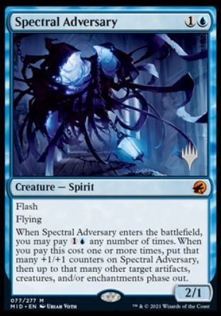 Spectral Adversary (Promo Pack) [Innistrad: Midnight Hunt Promos] | Jack's On Queen