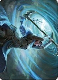 Sea Gate Stormcaller Art Card [Zendikar Rising Art Series] | Jack's On Queen