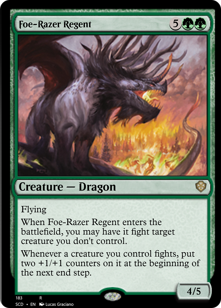 Foe-Razer Regent [Starter Commander Decks] | Jack's On Queen