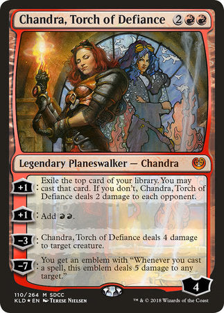 Chandra, Torch of Defiance (SDCC 2018 EXCLUSIVE) [San Diego Comic-Con 2018] | Jack's On Queen