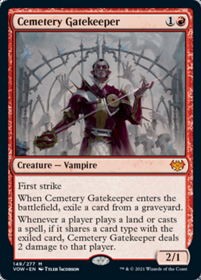 Cemetery Gatekeeper [Innistrad: Crimson Vow] | Jack's On Queen