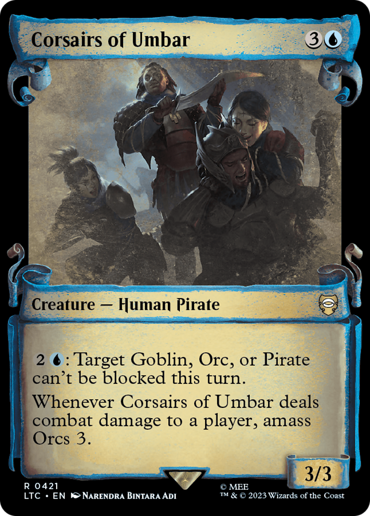 Corsairs of Umbar [The Lord of the Rings: Tales of Middle-Earth Commander Showcase Scrolls] | Jack's On Queen