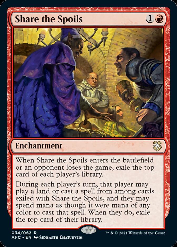 Share the Spoils [Dungeons & Dragons: Adventures in the Forgotten Realms Commander] | Jack's On Queen