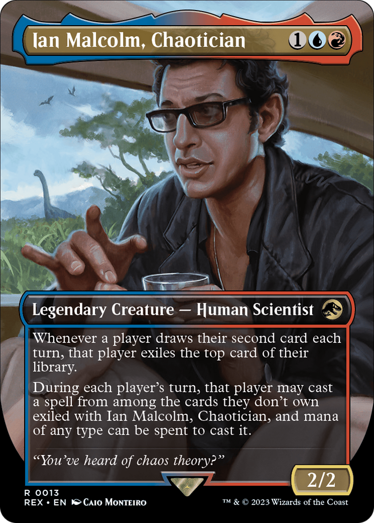Ian Malcolm, Chaotician (Borderless) [Jurassic World Collection] | Jack's On Queen