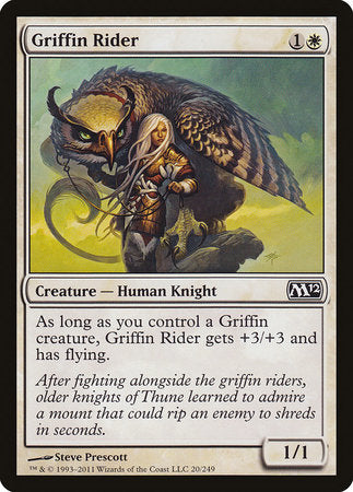 Griffin Rider [Magic 2012] | Jack's On Queen