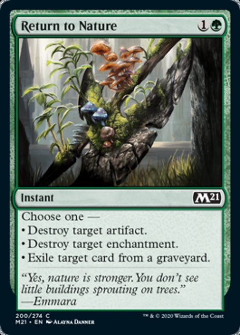 Return to Nature [Core Set 2021] | Jack's On Queen