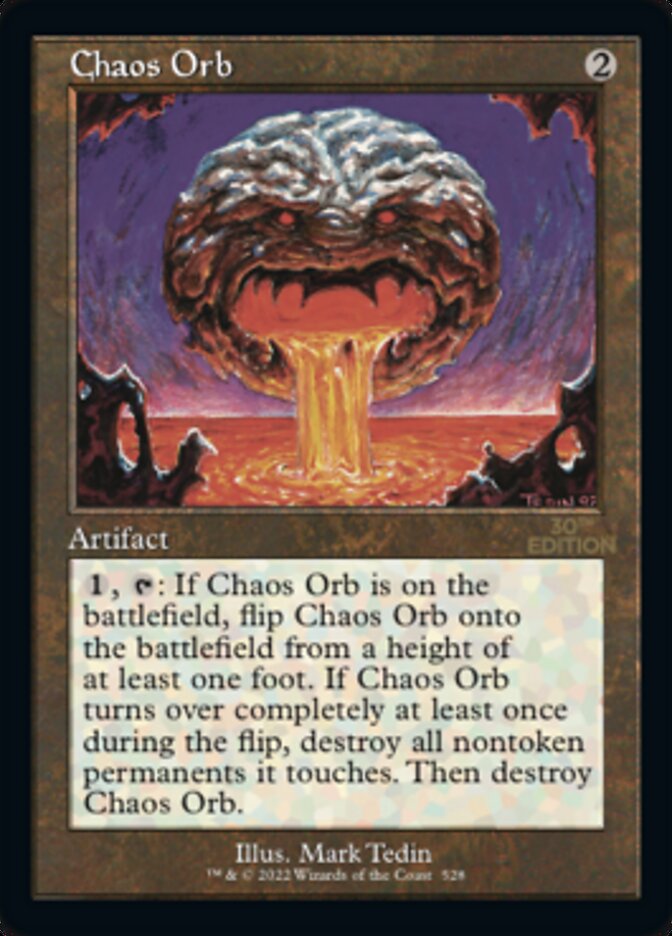Chaos Orb (Retro) [30th Anniversary Edition] | Jack's On Queen