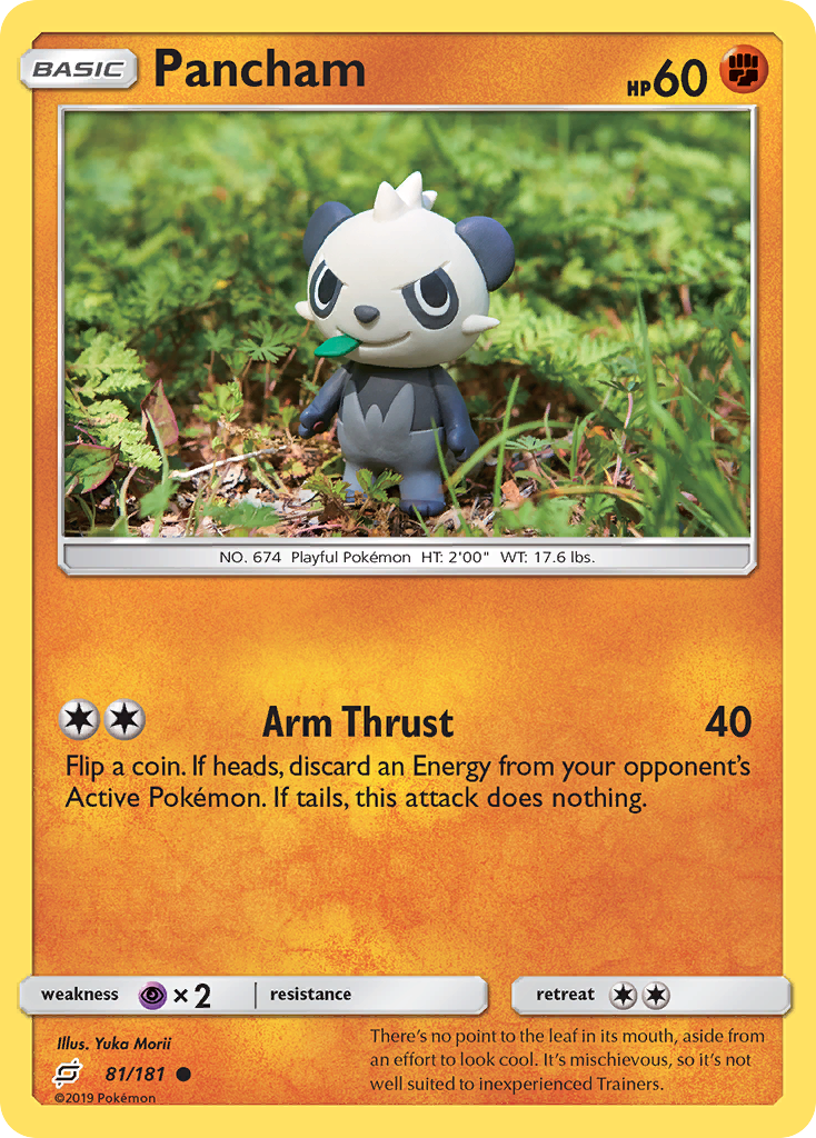 Pancham (81/181) [Sun & Moon: Team Up] | Jack's On Queen