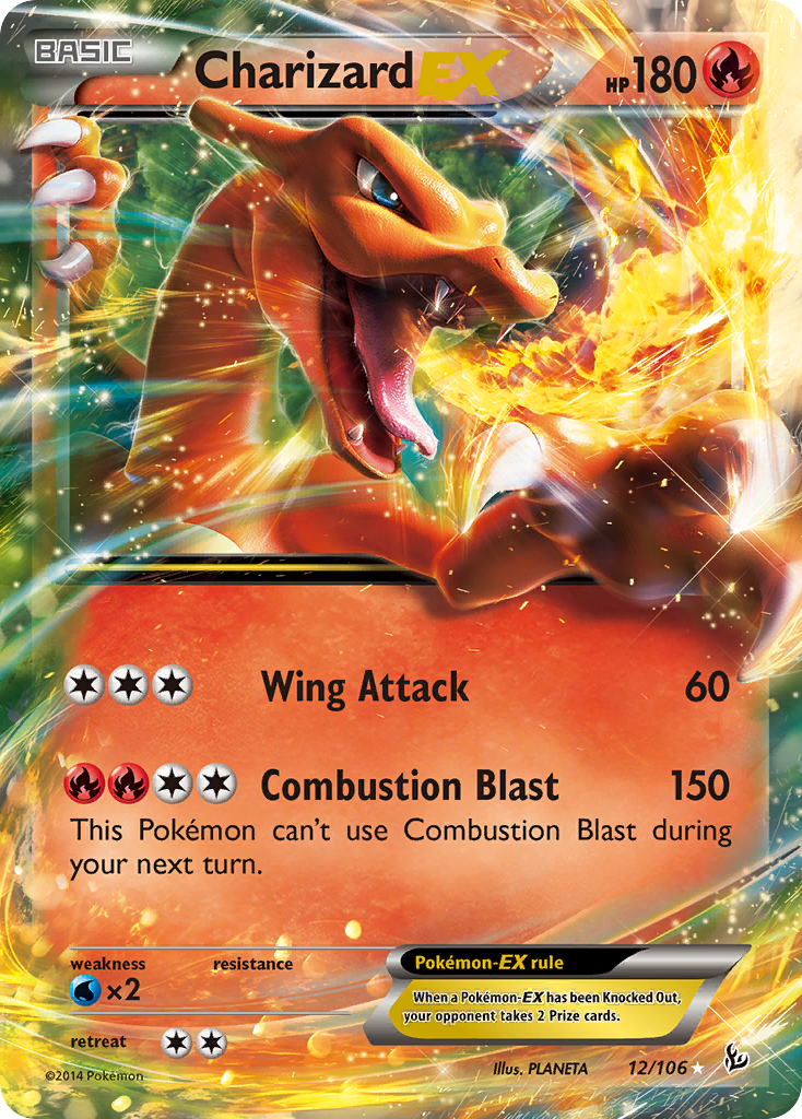 Charizard EX (12/106) [XY: Flashfire] | Jack's On Queen