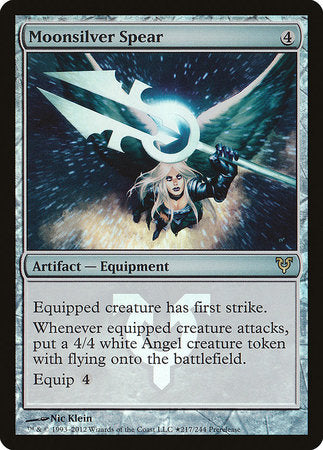 Moonsilver Spear [Avacyn Restored Promos] | Jack's On Queen